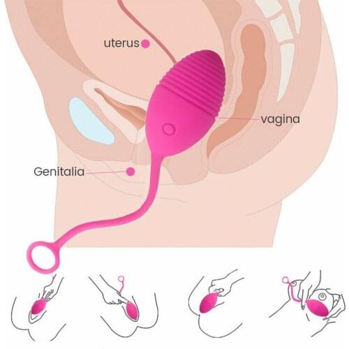 10 Modes Vibrating Egg Ben Wa Ball Kegel Exercise Vaginal USB Rechargeable Vibrators Waterproof Sex Toy For Women Adult Erotic