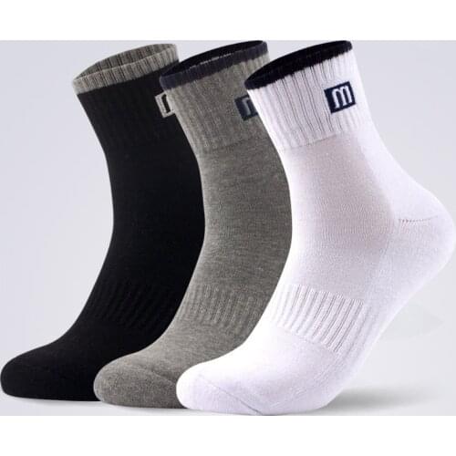 2021 New Men Cotton Socks Winter 5 Pairs/Lot Black Businness Casual Crew Socks High Quality Breathable Male Sport Gift Socks