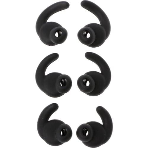 ALITER 6 Pcs Silicone Ear Tip Earbud For Synchros Reflect BT Mini BT Bluetooth Headphone