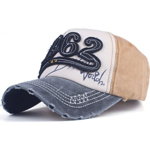 Cotton Washed Baseball Cap Retro Fitted Cap Snapback Hat for Men Bone Women Caps Casual Hats Embroidery Letter Cap