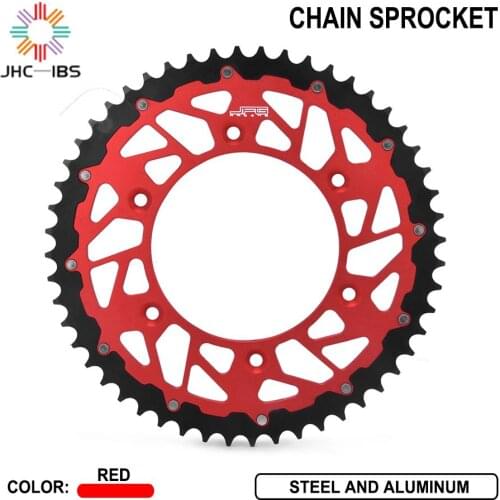Motorcycle 45-52T Chain Sprocket For HONDA CR125R CR250R CR500R CRF150F CRF230F CRF230L CRF230M CRF XR250R XR400R XR600R XR650R
