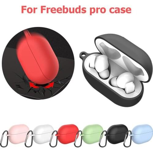 Earphone Case For Huawei Freebuds Pro Earphone Case Shockproof Soft Silicone Airbags Cover For Free Buds Pro Case
