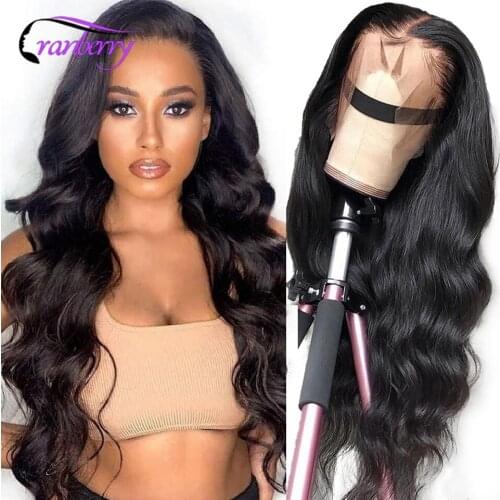 Cranbery Hair Body Wave Headband Wig Human Hair 2021 New Arrival Remy Brazilian Hair Headband Wigs For Black Women Scarf Wigs