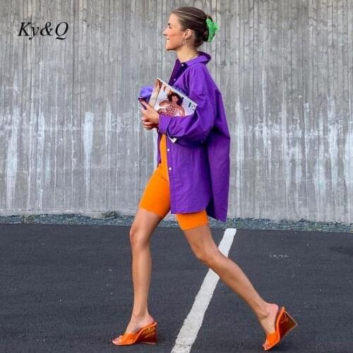 Женские хлопковые рубашки Ky&Q China At AliExpress