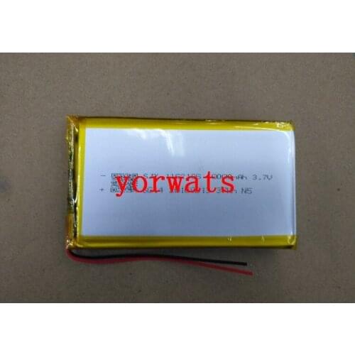 New Hot A Rechargeable Li-ion Cell 3.7V polymer battery 1162106 10000mah direct sale