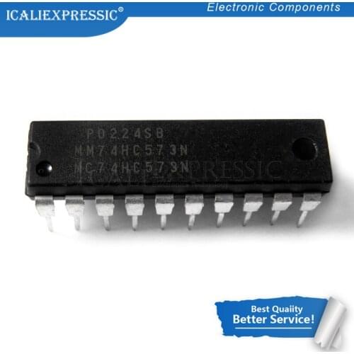 10PCS SN74HC573AN DIP20 HD74HC573P DIP 74HC573AN 74HC573 SN74HC573N DIP-20 new and original IC