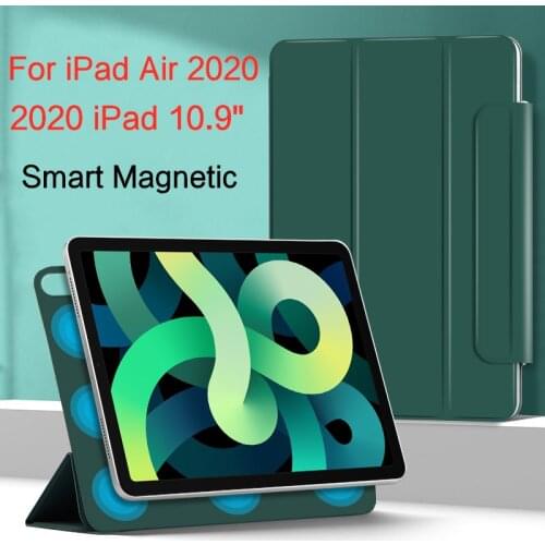 Smart Case For iPad Air 4 2020 Slim Lightweight Smart Shell Stand Cover,Strong Magnetic Adsorption for iPad air 4 4th 10.9" 2020