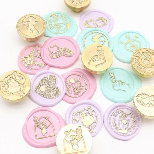 LOVE Wax Seal Stamp Vintage Craft Sealing Wax Stamp Head For Scrapbooking Cards Envelopes Wedding Invitations Gift Packaging