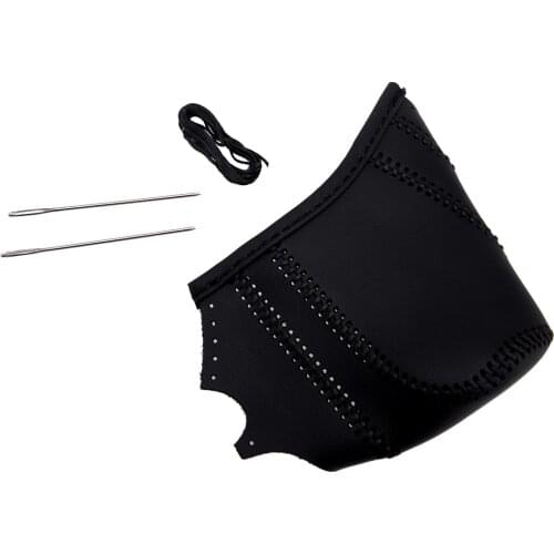 1 Set Car Inner Hand-Stitched Gear Shift Knob Cover Fit For Honda CRV CR-V 2007 2008 2009 2010 2011