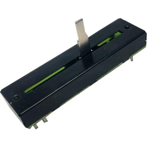 1pcs 73MM Straight Slide Potentiometer B50KX2 for Behringer mixer Dual link fader length 20MM