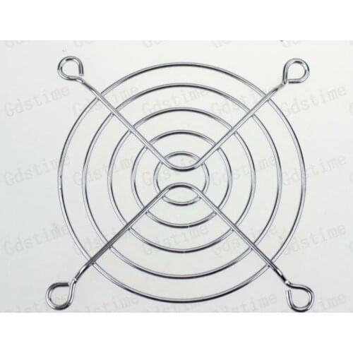 10 Pcs Gdstime 80mm Iron Stainless Steel Metal Fan Grill Net For 80x80mm 3 inches Fans 8cm