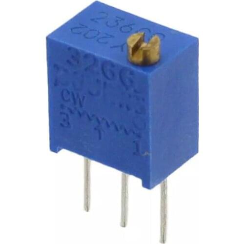 100% Original 3266Y 1K 2K 5K 10K 20K 50K 100K 200K 500K 1M 10R 20R 50R Sqaure Trimpot Trimming Potentiometer For Bourns x 100PCS