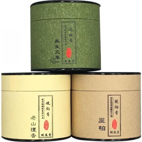 32pcs/Box Natural Tower Backflow Incense Cones Wierook Kegels Buddhism Smoke Cones Sandalwood Mugwort Aromatherapy Zen Encens