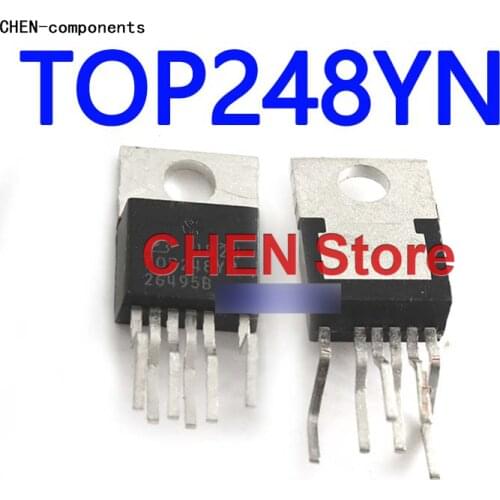 5pcs Imported original TOP248YN straight Insert power management chip
