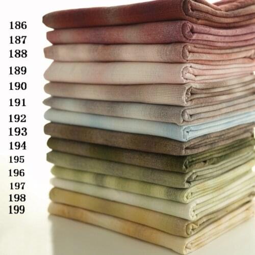 50*145cm Candy Japanese Yarn Dyed Cotton Fabric for Basic Patchwork Purse Sewing Quilting Craft Cloth