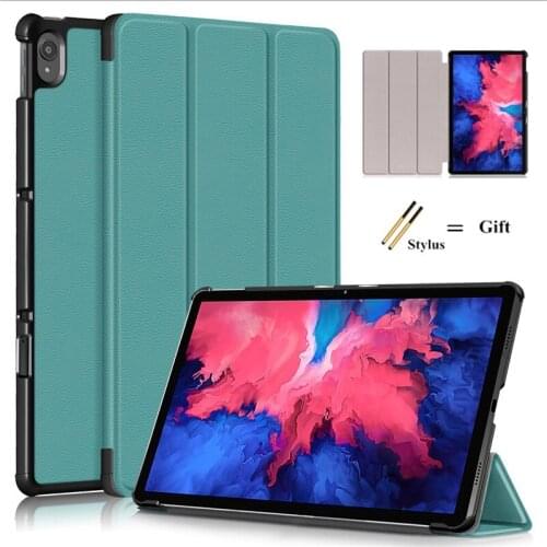 Case Cover For Lenovo Xiaoxin Pad P11 Pro Case Magnetic Folding PU Leather Stand Case For Lenovo P11 Pro TB-J706F TB-J606F J606N