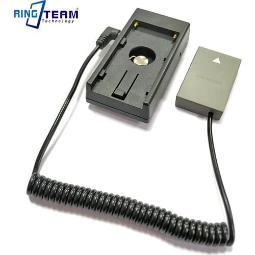 NP-F970 F750 F550 Battery Holder Mount Plate with PS-BLS5 Dummy Battery for Olympus Digital Cameras PEN E-PL2 E-PL5 E-PM2 Stylus