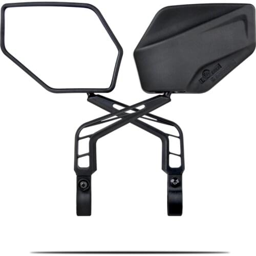 Etook 2pcs Bike Bicycle Handlebar Wider Angle Rearview Mirror Adjustable MTB Handlebar Side Safety Flexible Rear View Mirrors