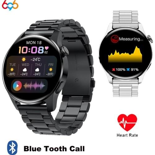 2021 Hot Sale Smart Watch Men Blue Tooth Call Sports Fitness Heart Rate Test SmartWatch For Huawei Android IOS Phone PK Watch 3