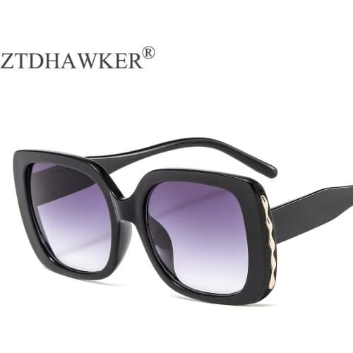 Wild Big Frame Red Green Color Ladies Fashion Sunglasses Personality Trend Mens Sun Glasses Womens Eyeglasses