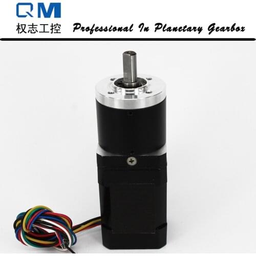 DC gear motor planetary reduction gearbox ratio 30:1 nema 17 60W dc brushless motor 24V bldc motor
