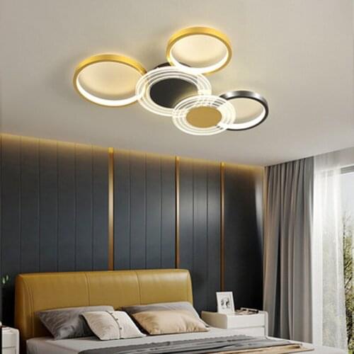 Modern style bedroom LED ceiling light living room chandelier study balcony lighting childrens room lamp villa room luxury lamp