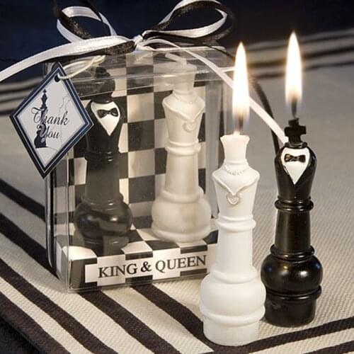 Silicone Molds Chess King and Queen Candle Wedding Candle Romantic Sugar Cake Decorative Food Grade Mold Moulds Rubber PRZY 001