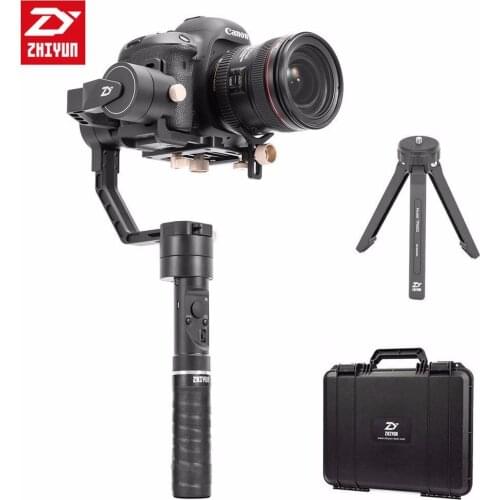 Zhiyun Crane Plus 3-Axis Handheld Gimbal Stabilizer 5.5lb Payload Timelapse MotionMemory Object Tracking FPV POV Mode Nightlapse