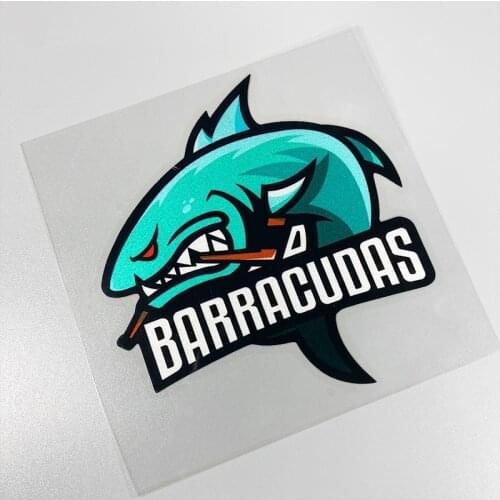 Car Styling Vinyl Sticker Cool Shark Motorcycle Helmet Race Bicycle Cover GP Decal