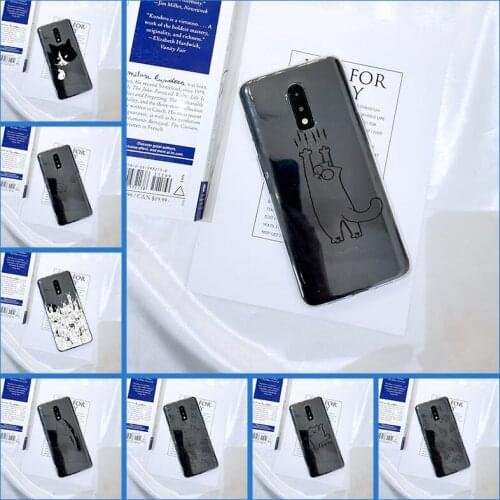 Funny Cat Cute Dog Phone Case For OnePlus 7 7 Pro 6 6T 5 5T 3 3T Silicone Soft Back Cover For One Plus 3 3T 5 5T 6 6T 7 7 Pro