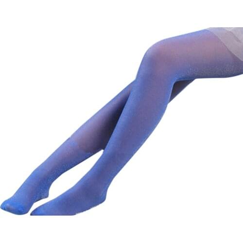Silver Lady Thin Summer Pantyhose Sexy Shinny Tights Silk High Hosiery Summer Breathable Pantyhose