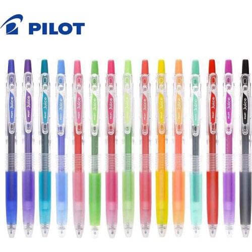 1pcs 0.38mm Pilot Juice Pens Colored Gel Pens Office Stationery Supplies Gel Ink Pen School Student Ink Ballpoint Pen Papelaria