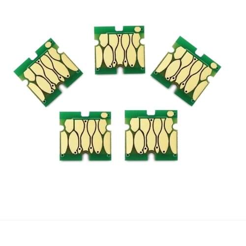 5 Sets T6941 - T6945 One Time Use Ink Cartridge Chip for Epson T3200 T5200 T7200 T3000 T5000 T7000 Printer