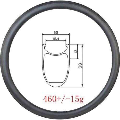 700C 38x25mm carbon rim Clincher 38C basalt track 25mm width UD 3K 12K matte glossy Cyclocross bike16 18 20 21 24 28 32 36 holes