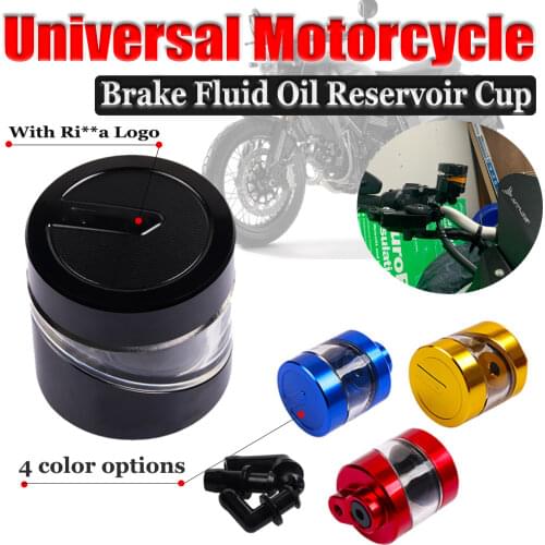 Motorcycle Brake Clutch Tank Cylinder Fluid Oil Reservoir Cup Oil Fluid Cup Accessories For Honda Yamaha Suzuki Kawasaki Vespa