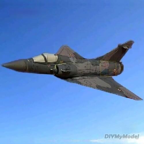 DIYMyModeI Dassault Mirage 2000 DIY Handcraft Paper Model KIT Handmade Toy Puzzles Gift Movie props