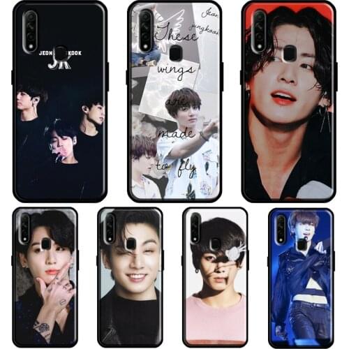 Jungkook Jeon Jung kook For OPPO Find X3 Pro A5 A9 A53 A31 2020 A1K A3S A5S A15 A52 A72 A83 A91 F5 Reno 2 Z Case
