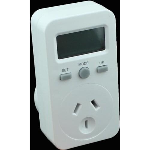 Digital Energy Meter Socket Plug-in Electric Power watt Meter Energy tester Monitor checker LCD Display AU Plug 240V-50Hz 10A