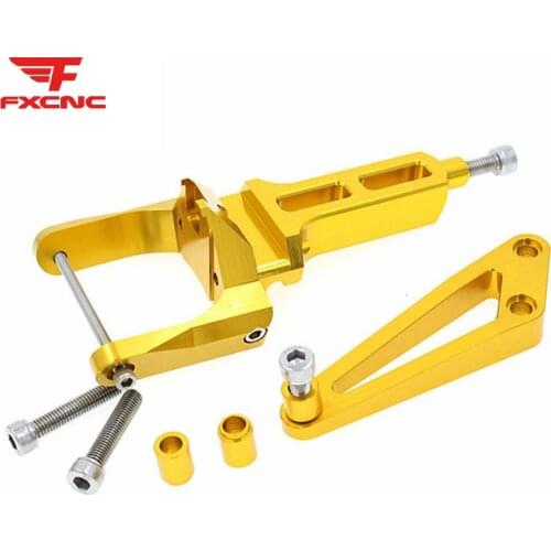 For HONDA CB1300 CB 1300 2003 - 2011 2004 CNC Aluminum Motorcycle Steering Damper Stabilizer Bracket Mounting Support Kit Holder