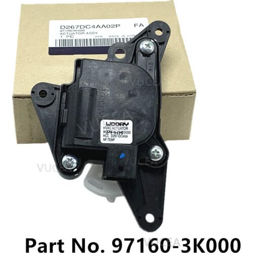 D267DC4AA02P HVAC Heater Blend Door Actuator Motor for Hyundai Sonata Azera Santa Fe 971603K000 97160 3K000 97160-3K000
