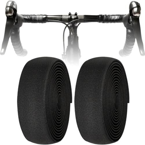 Camouflage Strap with Bicycle Handlebars Multicolored Strap with Cushioning and Camouflage Belt for Handlebars and Road Cycling