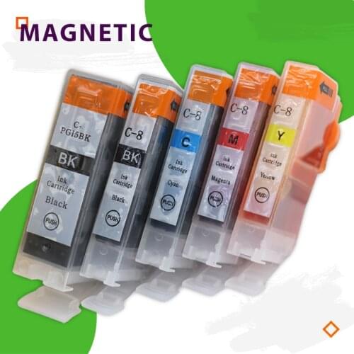 15pcs PGI-5 PGI 5 Compatible ink cartridge for Canon PIXMA IP4300 IP4500X IP5200R IP5300 MP500 MP600 mp800 Printer PGI5 CLI8