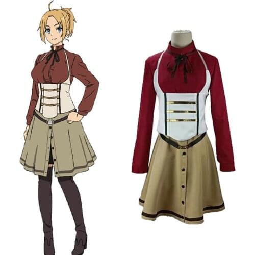 Mushoku Tensei Jobless Reincarnation Zenith Greyrat Cosplay Costume custom-made