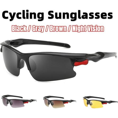 Fashion Cycling Glasses New Trand Style Outdoor Sports Sunglasses Unisex Anti-ultraviolet Fishing Hiking UV-Proof Sun Goggles