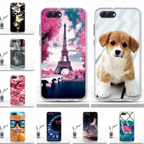Capas Soft Case for Huawei Honor View 10 V10 Case TPU Silicone Animal Phone Cover for Huawei Honor V10 View 10 Cover