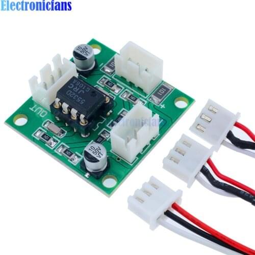 NE5532 OP-AMP HIFI Audio Preamplifier Dual Preamp Board For Bluetooth Pre-am Dual Power Supply 9-15V 45MA Hot