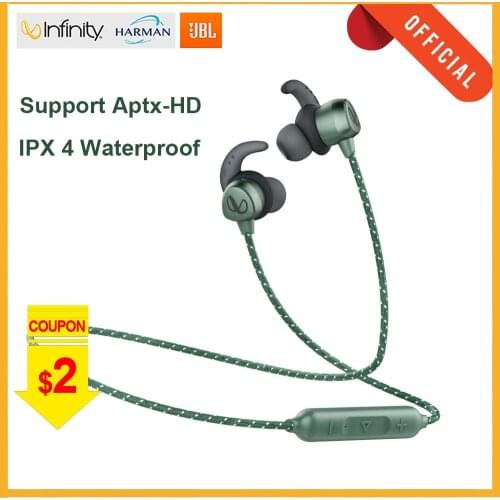 Original Harman Infinity Bluetooth5.0 Earphones TWS Sport Bluetooth Earbuds Neckband Headset Waterproof Headphone with Mic