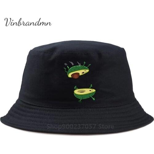 Parody The avocado jump sex Fisherman Hat Funny sexy avocado Comic kamasutra gag humor food meme Panama Bucket Hat