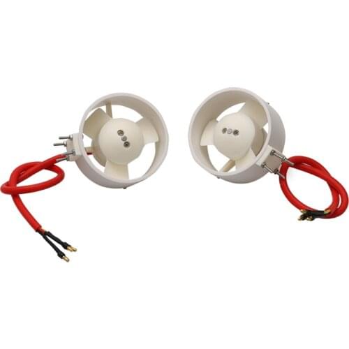 ROV 12V 80mm Propeller Brushless Motor Underwater Thruster Drive Engine 3-5kg Thrust 3S Lipo Part for RC Bait Tug Boat Submarine