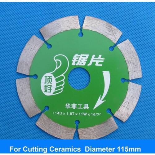 QASE Diameter 114mm Diamond Grinding Disc Saw tile cutting Circular Saw blade Scroll saw Blades for Cutting Ceramics